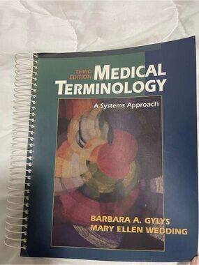 Medical Terminology Textbook - Blue Cover